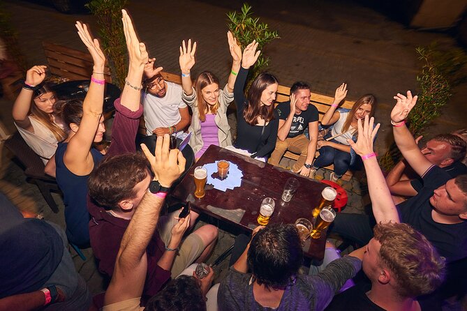 #1 Pub Crawl Warsaw with Optional Premium 1 Hour Open Bar - First Stop on Ulica Chmielna: the 1-Hour Open Bar Portion