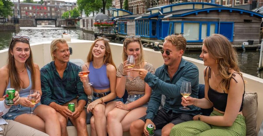 Amsterdam: Red-Light District Pub Crawl and Booze Boat Tour - Key highlights you’ll care about