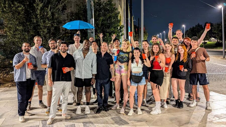 Athens Party Pub Crawl with Unlimited Drinks & Club Access - How the crawl actually plays out: shots, bars, then the club
