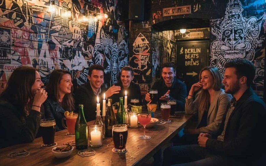 Berlin: Alternative Pub Crawl, Bars, Beats & Insider Stories - The Stop Types You Should Expect: Ping Pong, Goth Corners, and Weird Basement Energy