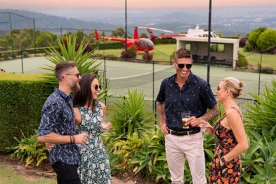 Brisbane And Gold Coast Helicopter Pub Crawl 3 Stops - Bose headsets and texting the pilot: how the day stays easy