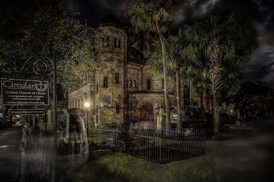 Charleston: Spirits & Spirits Haunted Pub Crawl - Meeting at the Exchange building: where you get your bearings fast