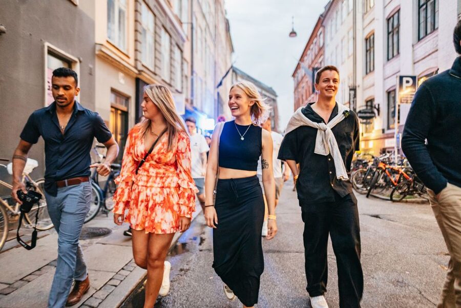 Copenhagen: Guided Party Pub Crawl with 4 Shots and 1 Drink - Weekdays vs Weekends Ending Near Tivoli: Proud Mary’s or Old Irish Pub