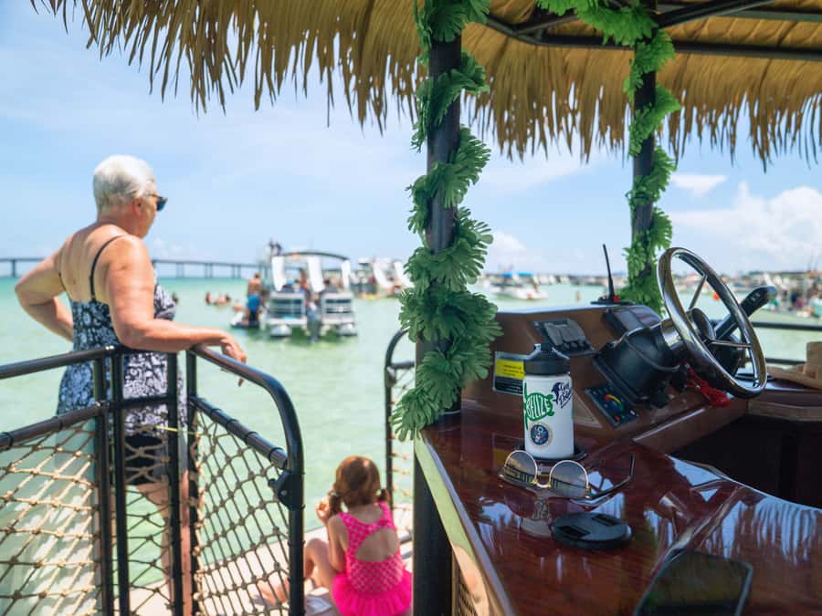Destin: Tiki Pub Crab Island Sandbar Cruise with Waterslide - Who this cruise fits best (and who should rethink it)