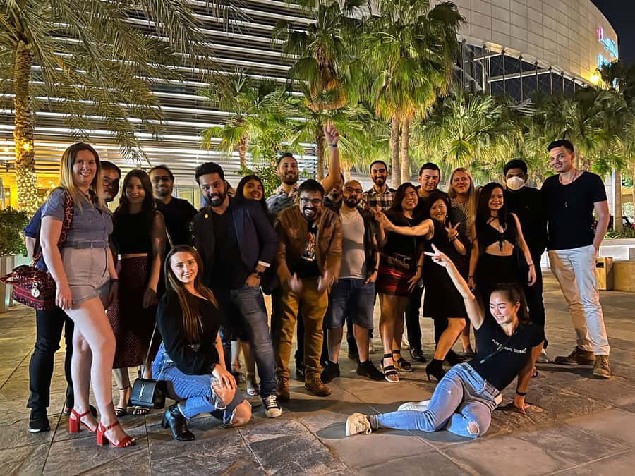Dubai: Pub Crawl Nightlife Tour - The private party bus: AC breaks, LED energy, and karaoke