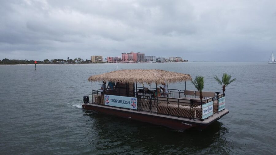 Fort Myers Beach: Adults only BYOB Tiki Pub Sunset Cruise - BYOB rules that actually affect what you pack
