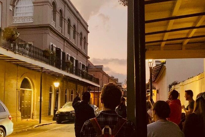 Ghost Tour and Haunted Pub Crawl Party with Free Shot - Where You Start and How the Night Flows in the French Quarter