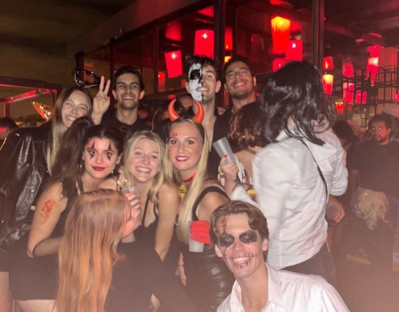 Halloween Haunts: Lisbon Pub Crawl Experience - Stop 2: 1-hour open bar of beer and sangria (with games)