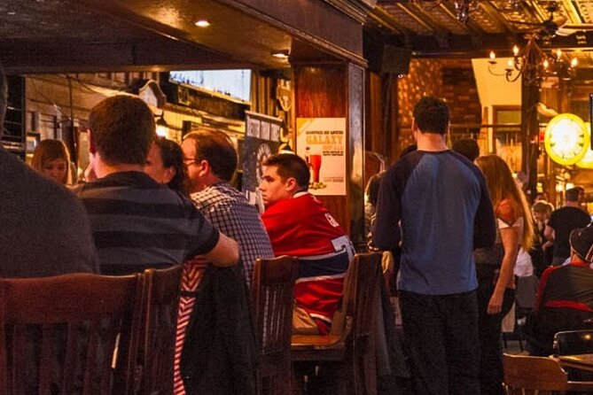 Haunted Montreal Pub Crawl - Meeting on Bishop Street: getting oriented fast