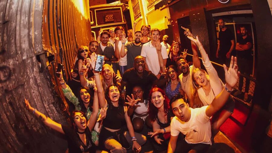 Istanbul: Rooftop Pub Crawl with Party Bus - The Party Bus Warm-Up: Raki Shots and Icebreakers