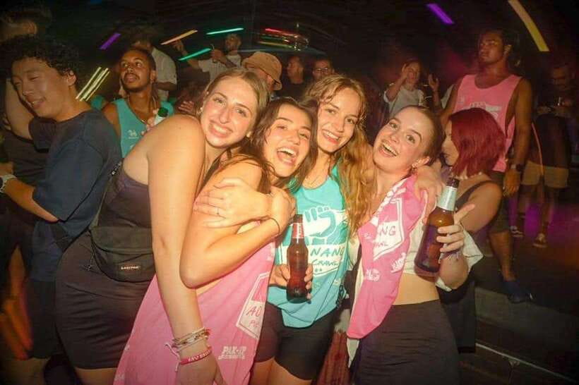 Krabi Pub Crawl - The Best Nightlife Tour in Ao Nang! - The 9pm–10pm pre-game: wristbands, games, and heavy free pours