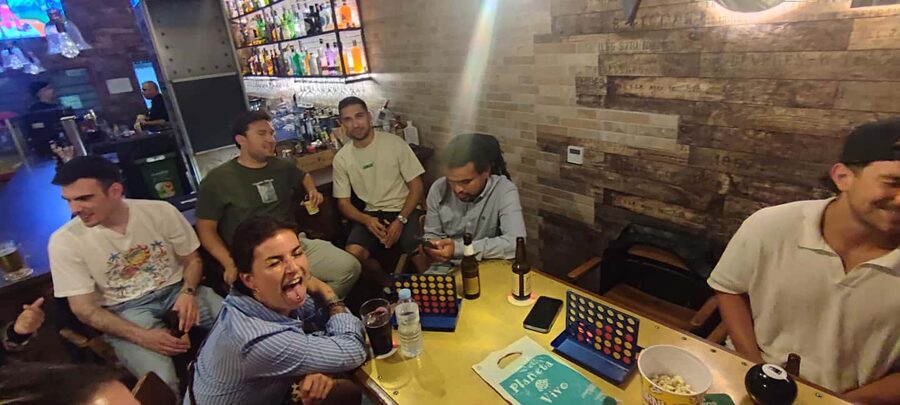 Las Palmas: Weekly Pub Crawl - Stop One: Welcome Shot and the Social Warm-Up