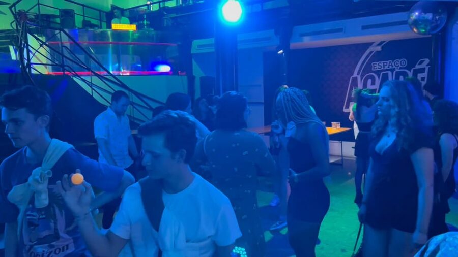 Lisbon Pub Crawl: Unlimited Drinks, Shots & V.I.P Club Entry - Bairro Alto walking time: guided steps through a classic Lisbon night zone