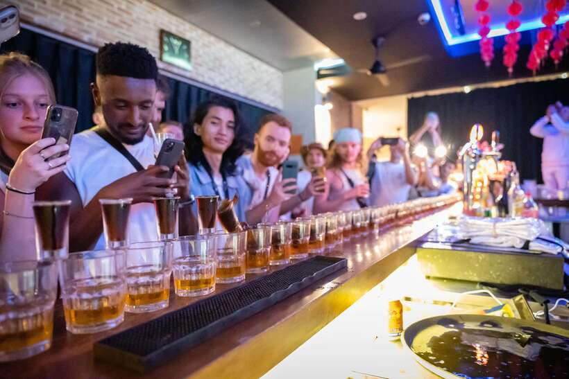 Mad Monkey Hoi An Pub Crawl-Free shot on arrival at each bar - Hoi An Pub Crawl Basics: What You Get for $9