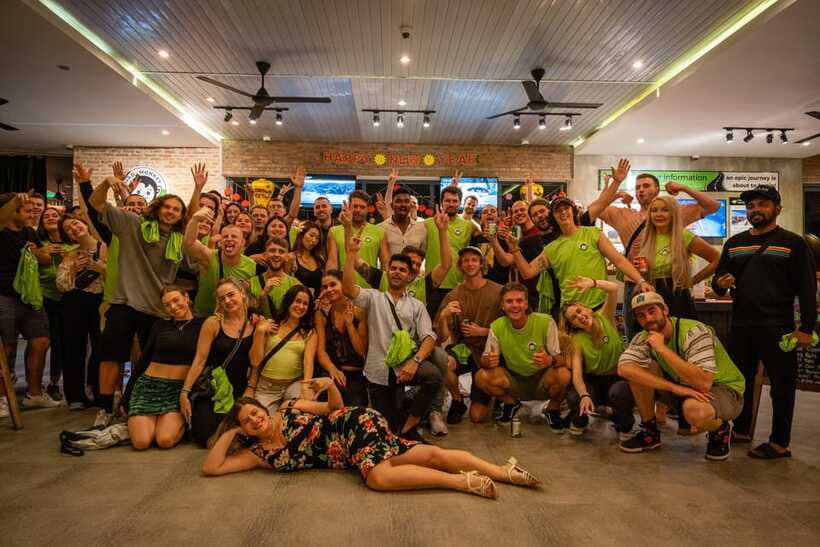 Mad Monkey Hoi An Pub Crawl-Free shot on arrival at each bar - Bus to Velvet Club: Why the Timing Matters