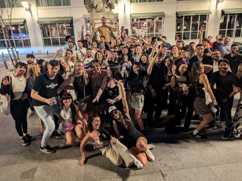 Madrid: Pub Crawl & Club Tour - A Social Night Built for Meeting People Fast