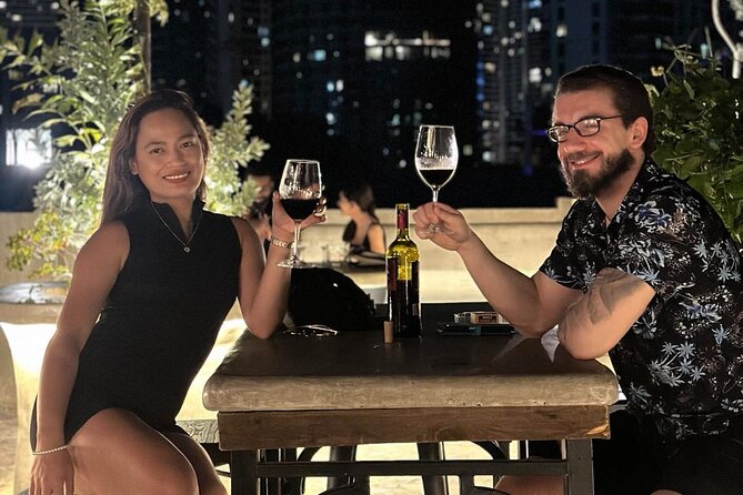 Makati "Pub Crawl & Bar Hopping" Experience with V - Stop 4: Dr. Wine Manila for a Forbes Town View Break
