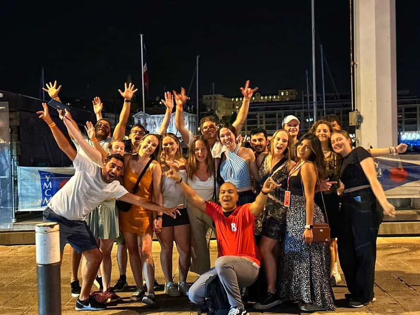 Marseille Pub Crawl: Explore by Night Meet, Mingle & Party - Bar stops with one shot each and drink specials