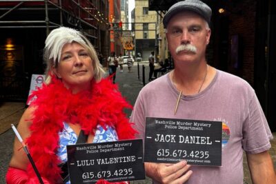 Nashville Noir: Murder Mystery Game & Pub Crawl - Printers Alley: Prohibition clues and Birdie’s storyline