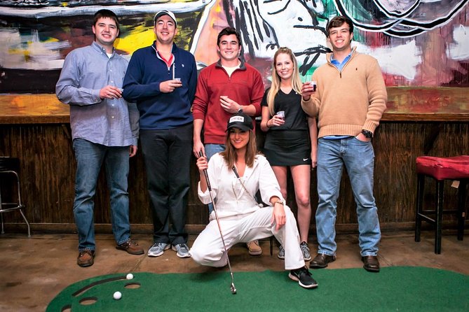 Nashville Pub Crawl Golf Game by Golf Cart - Joyride Bar Golf at Joyride Nashville: Putting Green, Caddie, and Scoring