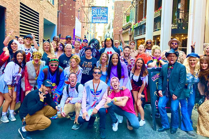 Nashville's Annual Halloween Pub Crawl - How the crawl works: Downtown Nashville, but with momentum