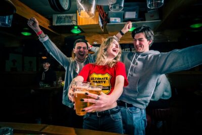 New Year's Eve Pub Crawl With Optional Club Entrance - Finding your starting point: Black Tiger Bar and the “maybe not exact” reality