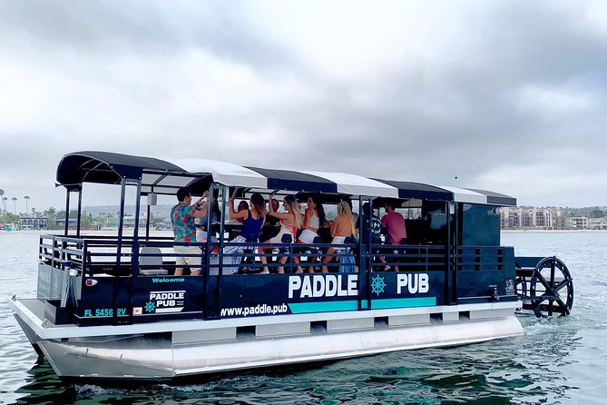 Paddle Pub San Diego Party Cruise: Drinks & Dancing for up to 26 - SeaWorld Waterfront Side: A Convenient Pre- or Post-Plan
