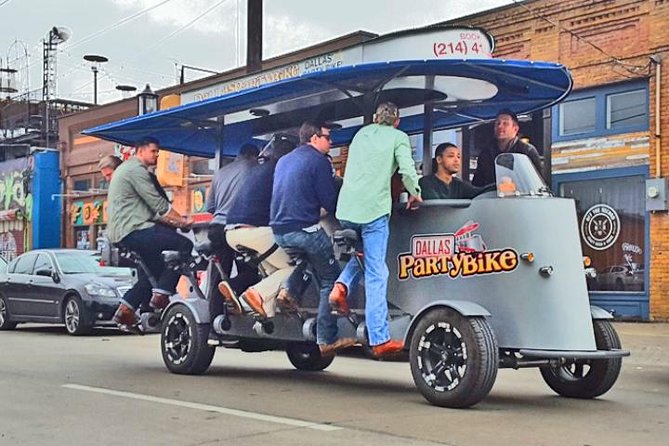 Party Bike Pub Crawl in Deep Ellum and Downtown Dallas - Why Deep Ellum is the right choice for a 2-hour pub crawl
