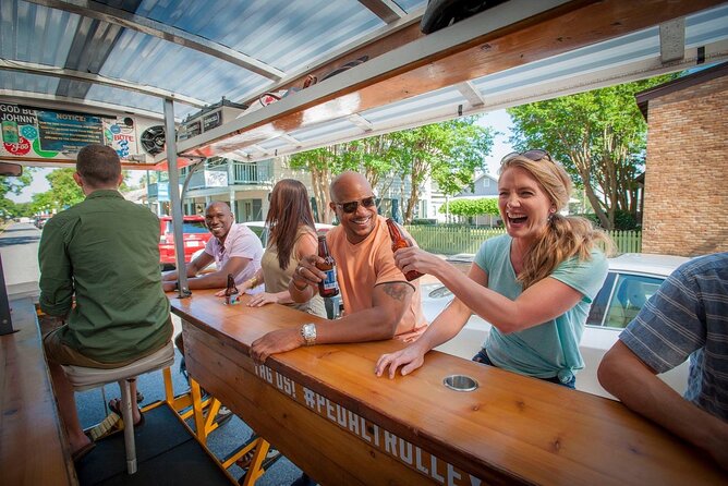 Party Bike Pub Crawl of Downtown Pensacola - Your Route, Plus the Rotating Bar Stops