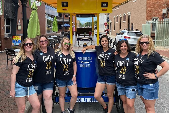 Party Bike Pub Crawl of Downtown Pensacola - World of Beer, 5½ Bar, and Khon’s on Palafox for Variety