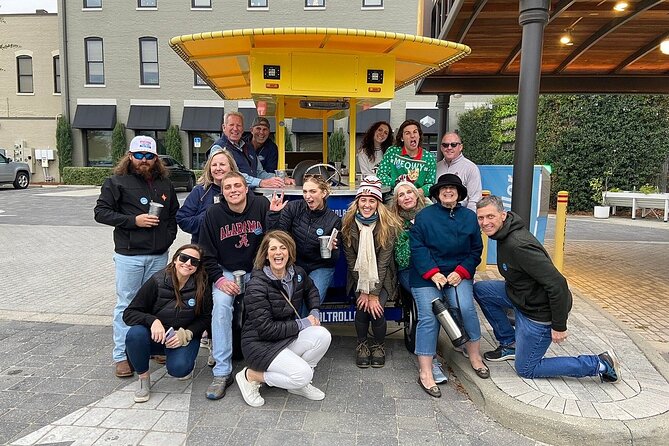 Party Bike Pub Crawl of Downtown Pensacola - What I’d Bring: Shoes, Comfort, and the Trolley Seat