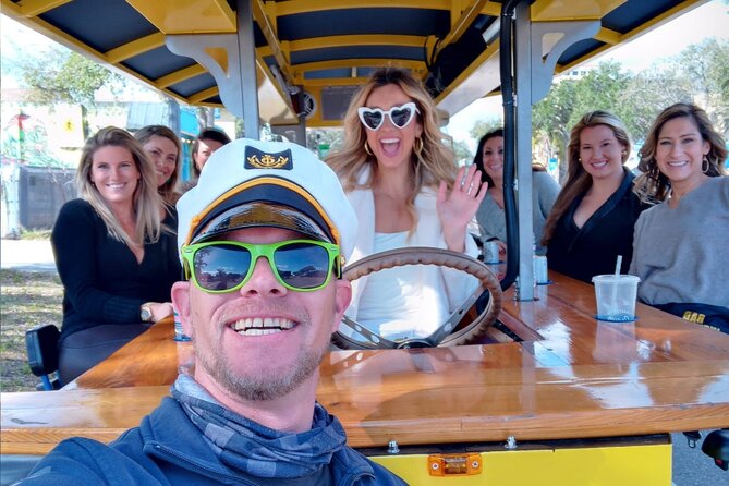 Party Bike through St. Pete with Bar+Mural Stops on Trolley Pub - What’s Included in the Ticket—and What You Need to Plan