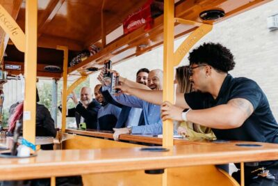 Pedal Pub Miami: Art District Party Bike Pub Crawl - What the ride feels like: open-air, 15 seats, and E-assist