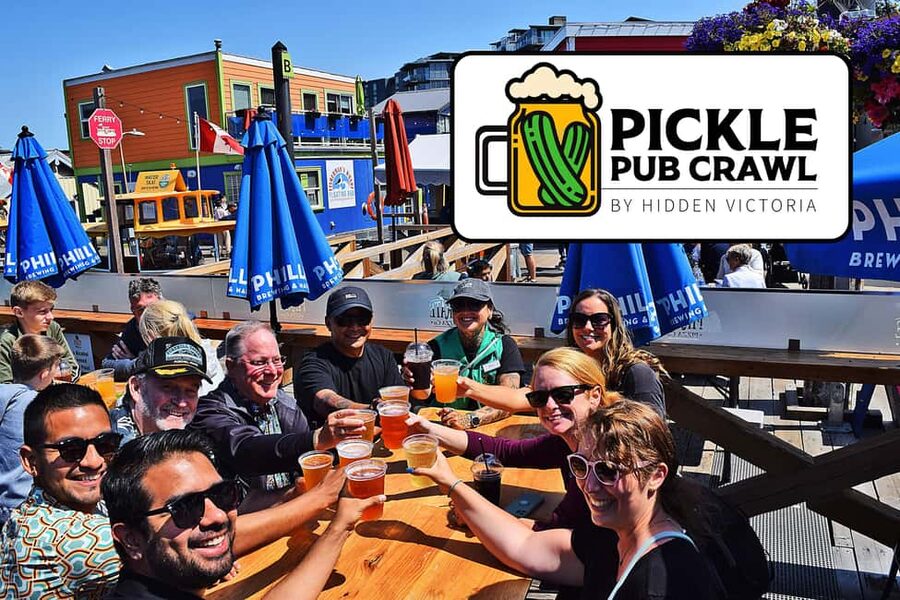 Pickle Pub Crawl: Ferry Rides and Appetizers - Stop 1: Downtown Victoria tasting time (first venue, 30 minutes)