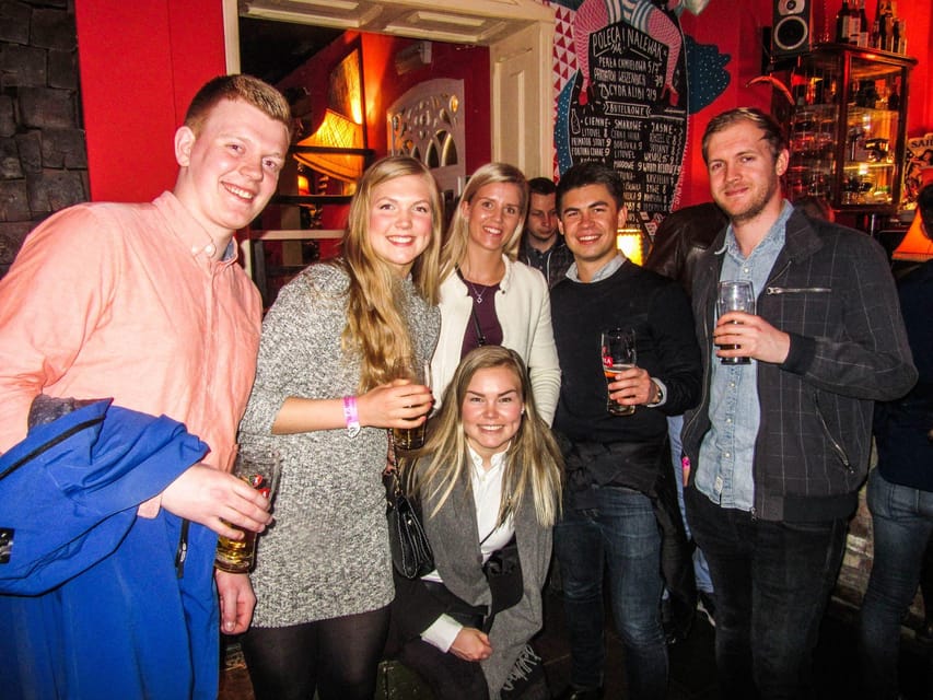 Poznan: Pub Crawl with Free Club Entry - The First Bar: Discounts and Games to Kick Things Off