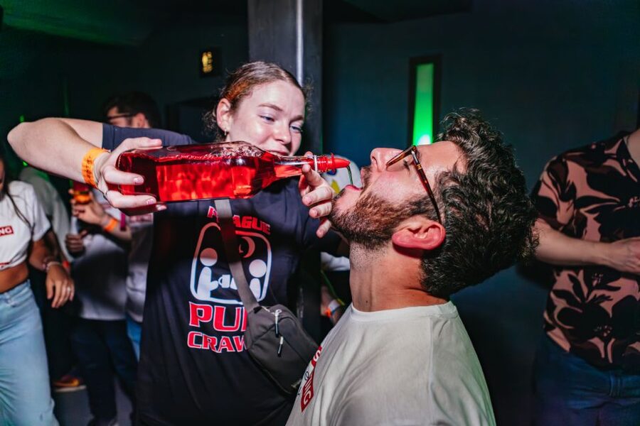 Prague: Pub Crawl with Unlimited Drinks & 5-floor Club Entry - Karlovy Lazne: The 5-Story Finish With VIP Skip-the-Line