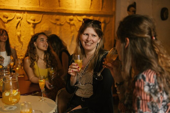Private Barcelona Nightlife & Hidden History Tour with Drinks - Santa Maria del Mar at night: a smart way to set the tone