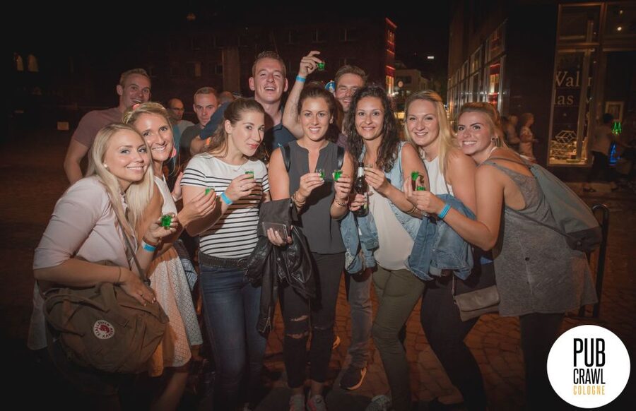 Pub Crawl Cologne Including Admission Fee for Bars and Shots - The route in plain terms: Bars, pubs, and a final club