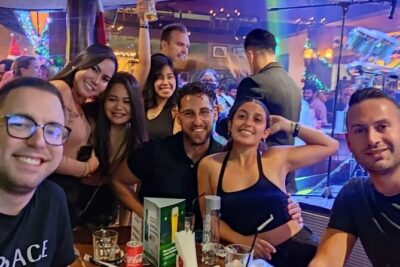 Pub Crawl Dubai: Nightlife Tours - Stop 2 in Al Barsha: live band, beer pong, and games that break the ice