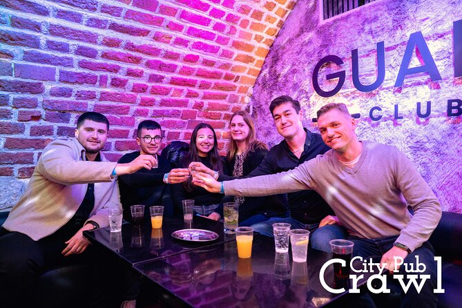 Pub Crawl Unlimited Drinks then 5 Best Clubs in Krakow with VIP - What You’ll Actually Get From the Guide (Pablo’s Role)