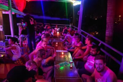 Railay Pub Crawl - Blanco Hideout warm-up: games, poolside energy, and open bar