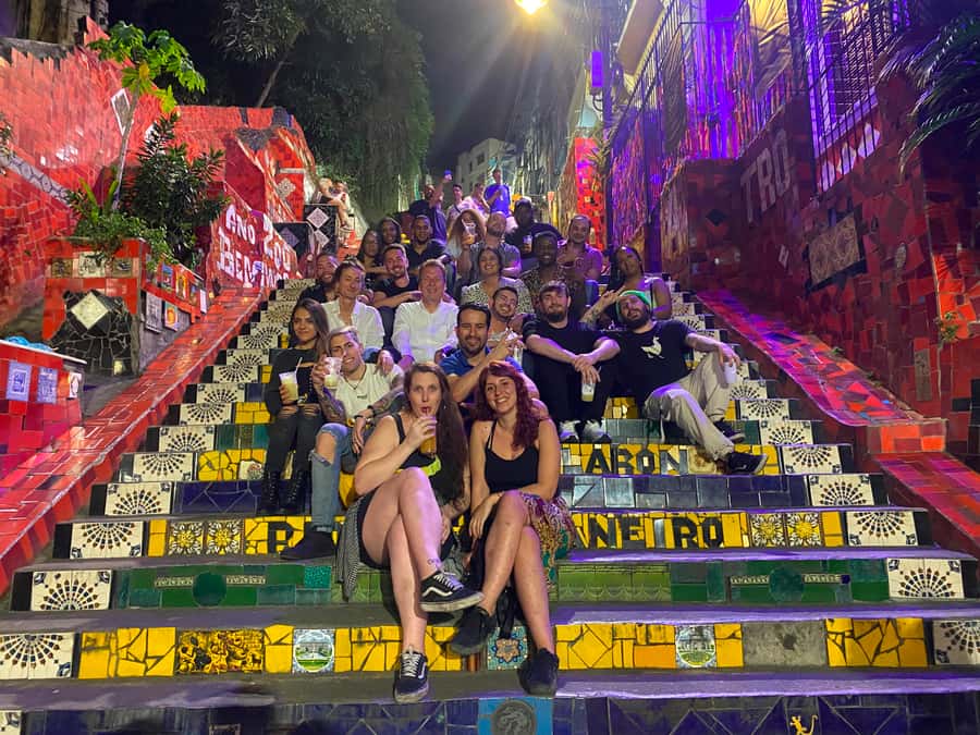 Rio: Pub Crawl in Lapa with Cachaça Tasting and Live Samba - Selarón Steps: Color Tiles, a Guided Break, and Better Photos