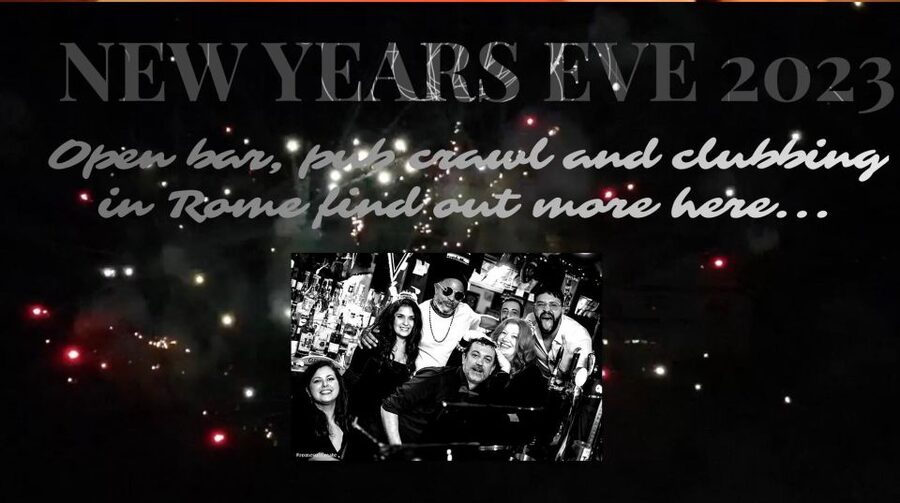 Rome: NYE Pub Crawl and Club - Meeting at Highlander Pub: Finding Your Guides Quickly