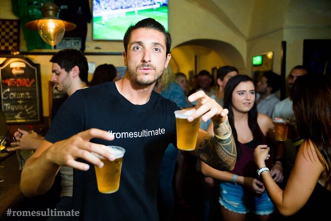 Rome's Ultimate Party aka the Spanish Steps Pub Crawl - Highlander Pub at 9:30pm: The Start That Sets the Tone
