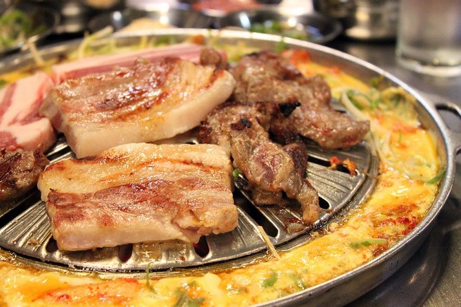 Seoul: Anthony Bourdain-Inspired BBQ and Pub Experience - Stop 2 at Cheonghakdong Mungbean Pancake: Pancakes, tempura-style bites, and a pub crash course