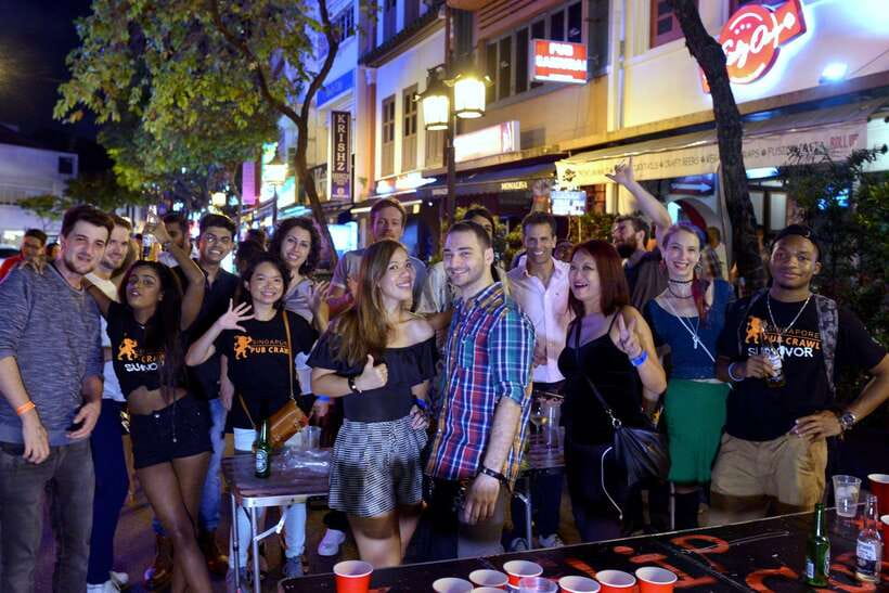 Singapore Pub Crawl - Party like a Local - Key Points to Know Before You Go