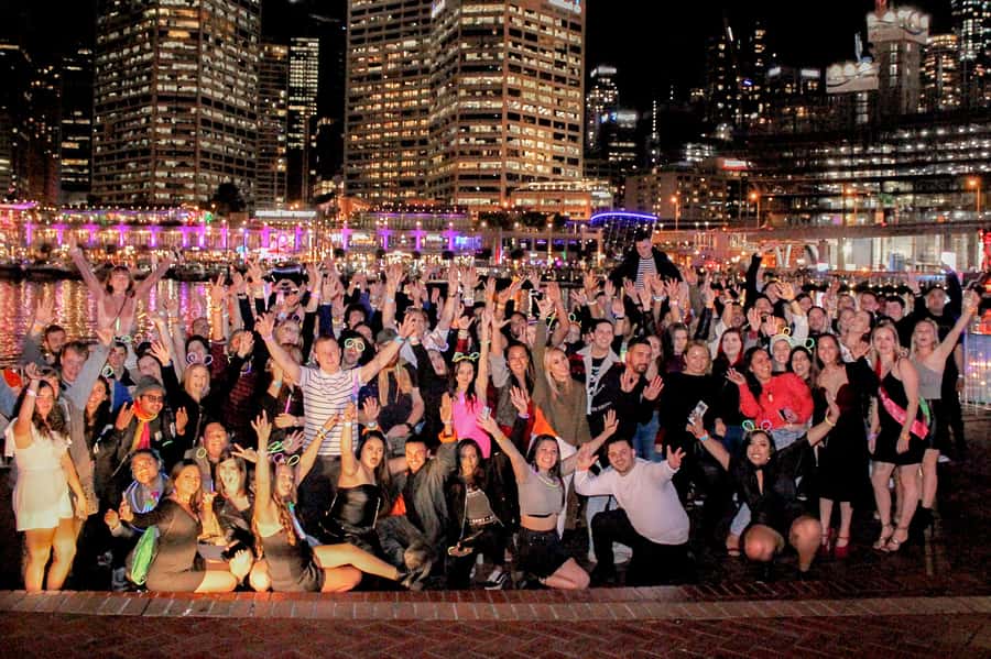 Sydney: Big Night Out Pub Crawl with Local Party Hosts - Stop 1 after you meet: 3 Wise Monkeys Pub (about 1 hour)