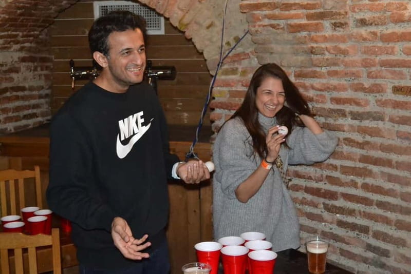 Tbilisi: City Pub Crawl with welcome shots in game format - The crawl’s rhythm: how the 4 hours usually feel
