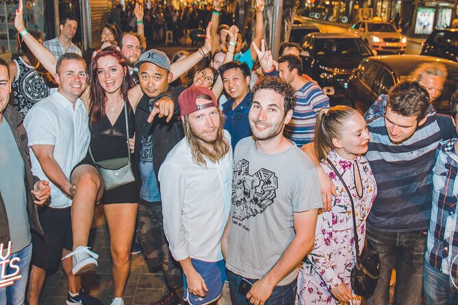 Tel Aviv Pub Crawl - The four bars and clubs: VIP entrance plus one shot at each stop