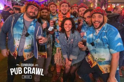 The Original Edinburgh Pub Crawl: 7 Bars! - What the 7 Stops Feel Like: A Party Route, Not a Museum Walk